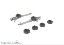 Eduard Accessories 648204 - 1:48 Lewis Mk.II WWI gun
