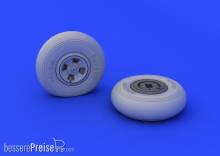 Eduard Accessories 648229 - Hurricane Mk.I wheels for Airfix in 1:48