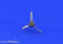 Eduard Accessories 648255 - Bf 109G-6 propeller in 1:48