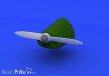 Eduard Accessories 648256 - Bf 108 wooden proppeller for Eduard in 1:48