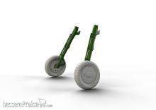 Eduard Accessories 648261 - Bf 109G-6 wheels in 1:48