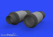 Eduard Accessories 648311 - F-14A exhaust nozzles for Tamiya in 1:48