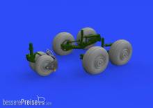 Eduard Accessories 648326 - SU-34 wheels for Hobby Boss