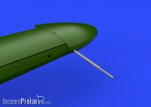 Eduard Accessories 648332 - Bf 109F&G Pitot tubes