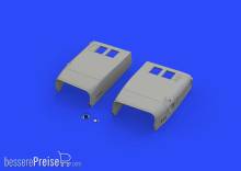 Eduard Accessories 648434 - MiG-23MF engine air intakes f.Eduard/Tru in 1:48