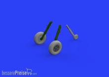 Eduard Accessories 648455 - Spitfire Mk.I wheels for Tamiya in 1:48