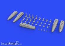 Eduard Accessories 648493 - AN/ALQ-87 ECM pod in 1:48