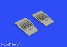 Eduard Accessories 648498 - F/A-18E ECS pipes late f.Eduard/Hasegawa in 1:48
