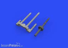 Eduard Accessories 648516 - P-38F/G gun barrels for Tamiya in 1:48