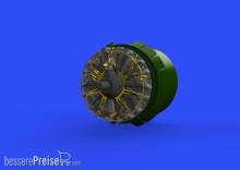 Eduard Accessories 648538 - B-17G engines for HKM in 1:48
