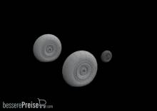 Eduard Accessories 648543 - He 111 wheels late for ICM in 1:48