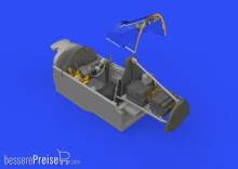 Eduard Accessories 648545 - P-38G cockpit for Tamiya in 1:48