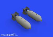 Eduard Accessories 648565 - US 1000lb bombs in 1:48
