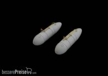 Eduard Accessories 648572 - P-51D 108gal drop tanks for Eduard in 1:48