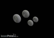 Eduard Accessories 648573 - Mi-24V wheels for Zvezda in 1:48