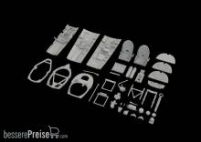 Eduard Accessories 648578 - Spitfire Mk.I cockpit for Eduard in 1:48