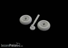 Eduard Accessories 648579 - Spitfire Mk.I wheels for Eduard in 1:48