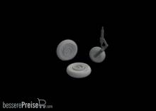 Eduard Accessories 648622 - MiG-15 wheels 1/48 for BRONCO in 1:48