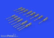 Eduard Accessories 648634 - B-17F guns 1/48 HKM in 1:48