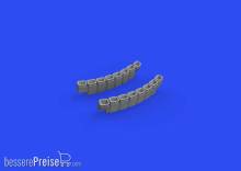 Eduard Accessories 648654 - Tempest Mk.II exhaust stacks 1/48 for EDUARD/SPECIAL HOBBY in 1:48
