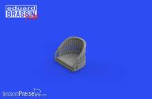 Eduard Accessories 648659 - Sopwith Camel seat 1/48 for EDUARD in 1:48