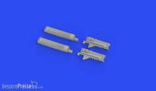 Eduard Accessories 648661 - Sopwith Camel US Colt Vickers gun, for EDUARD in 1:48