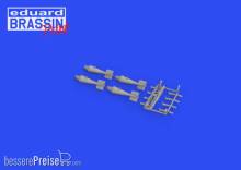 Eduard Accessories 648662 - Sopwith Camel 20lb bomb carrier for EDUARD in 1:48