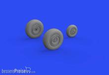 Eduard Accessories 648687 - Ar 234B wheels for HASEGAWA/HOBBY 2000 in 1:48