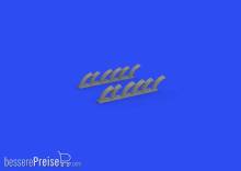 Eduard Accessories 648688 - Fw 190D exhaust stacks for EDUARD in 1:48