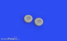 Eduard Accessories 648699 - Chipmunk T.10 wheels, for AIRFIX in 1:48
