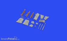 Eduard Accessories 648700 - F-4B undercarriage legs BRONZE, for TAMIYA in 1:48