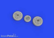 Eduard Accessories 648707 - F-16 wheels early for TAMIYA in 1:48