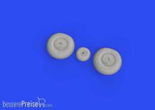 Eduard Accessories 648719 - 1:48 Pe-2 wheels for ZVEZDA