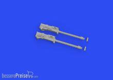 Eduard Accessories 648723 - 1:48 A6M2 cannon barrels & cockpit guns PRINT for EDUARD