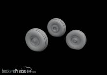 Eduard Accessories 648735 - 1:48 OV-10 wheels for ICM