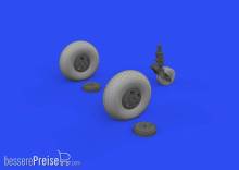 Eduard Accessories 648746 - 1:48 Mosquito wheels 1/48