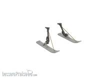 Eduard Accessories 648752 - 1:48 Z-126/226 landing gear skis PRINT 1/48