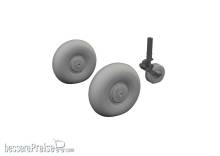 Eduard Accessories 648755 - 1:48 Beaufighter Mk.X wheels 1/48
