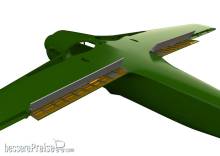 Eduard Accessories 648757 - 1:48 Fw 190D landing flaps wooden PRINT 1/48