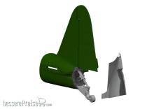 Eduard Accessories 648772 - 1:48 A6M2 tailwheel PRINT