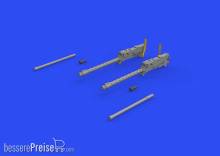 Eduard Accessories 648788 - 1:48 A6M3 cannon barrels & cockpit guns PRINT for EDUARD