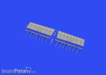 Eduard Accessories 648807 - 1:48 A6M3 Type 22 landing flaps PRINT for EDUARD