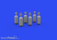 Eduard Accessories 648809 - 1:48 WWII USAAF oxygen cylinder A-6 PRINT for