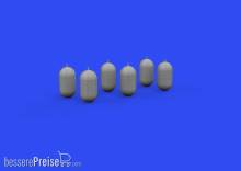Eduard Accessories 648810 - 1:48 WWII USAAF oxygen tank G-1 PRINT for