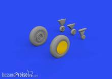 Eduard Accessories 648816 - 1:48 F4F-4 wheels late for EDUARD