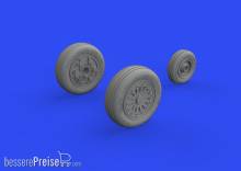 Eduard Accessories 648822 - 1:48 F-16A MLU wheels for KINETIC