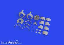 Eduard Accessories 648825 - 1:48 F4F-3 engine mid PRINT 1/48 EDUARD