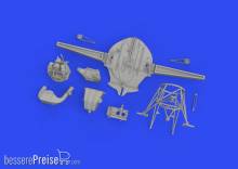 Eduard Accessories 648829 - 1:48 F4F-4 wheel bay PRINT 1/48 EDUARD