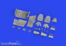 Eduard Accessories 648843 - 1:48 Bf 109G-6 cockpit PRINT 1/48 EDUARD