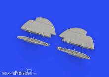 Eduard Accessories 648848 - 1:48 A6M2-N Rufe folding wingtips PRINT 1/48 EDUARD